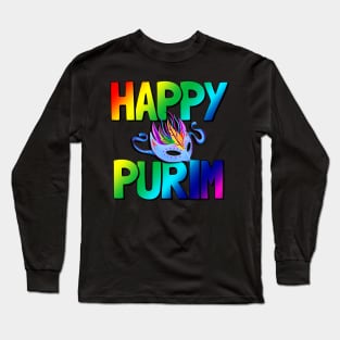 Happy Purim Long Sleeve T-Shirt